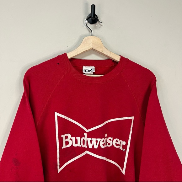 Vintage Distressed Budweiser Sweatshirt - Picture 2 of 6